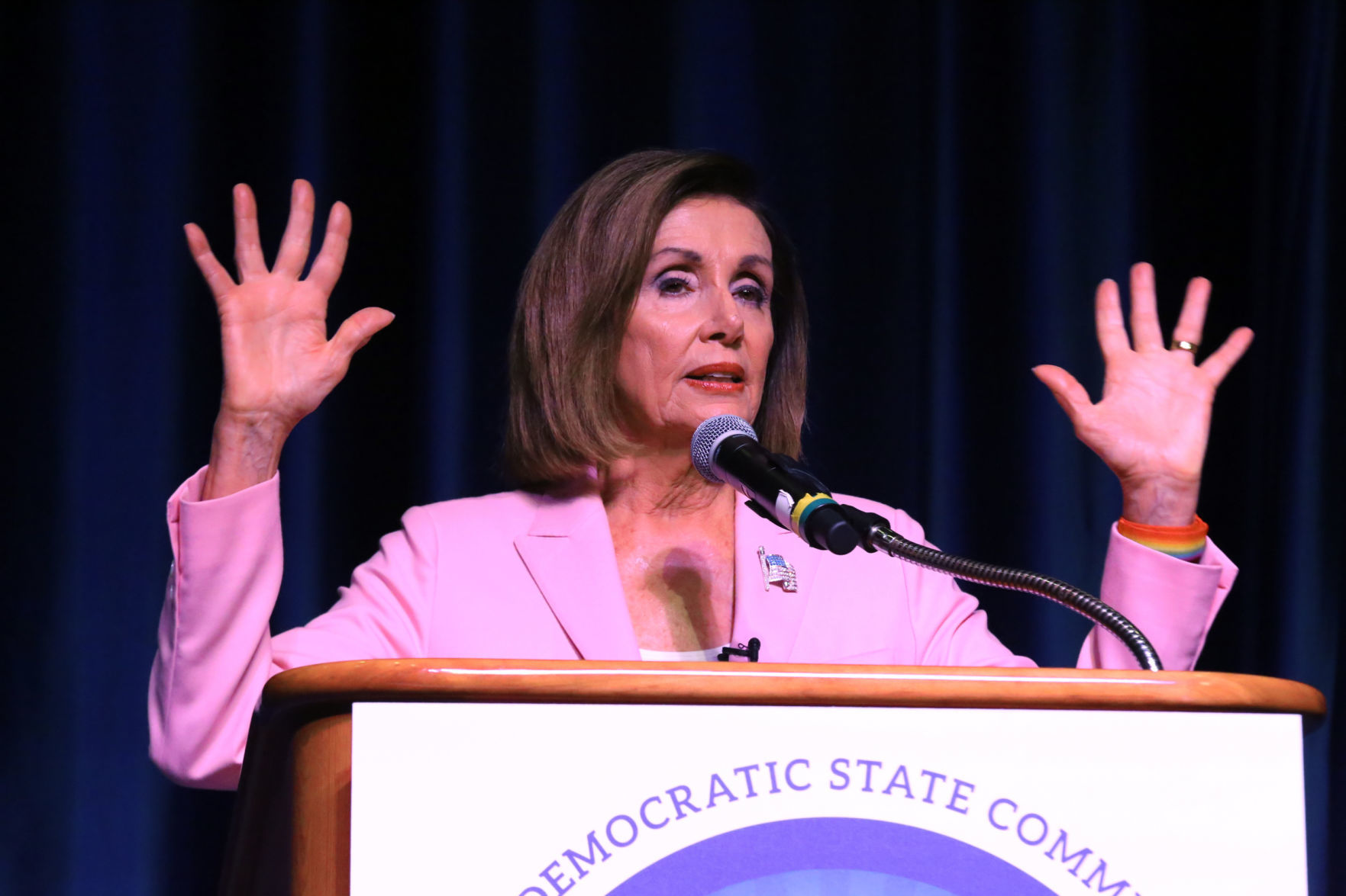 Nancy Pelosi in Atlantic City